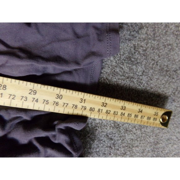 NINE WEST Purple Dress Size 14 Cap Sleeve front Pockets back zipper - Picture 9 of 9